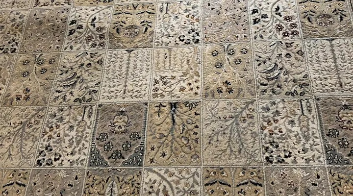 Patterned rug after professional cleaning by PCC