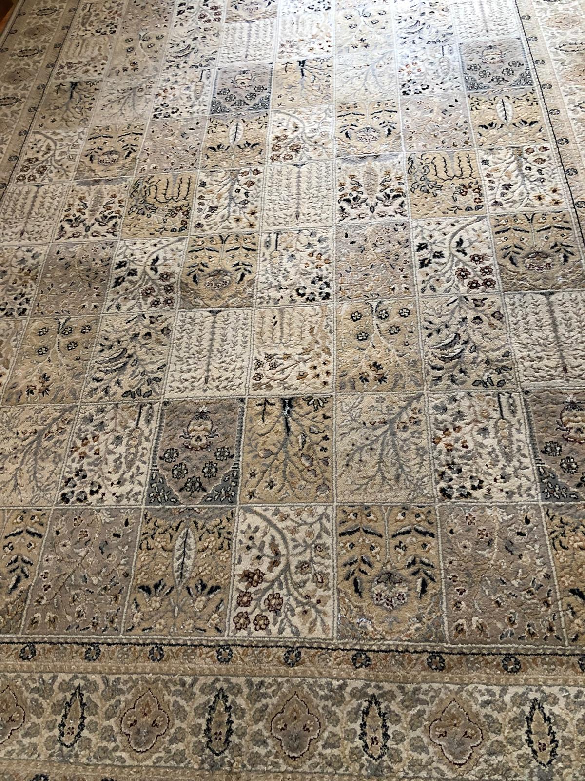 Patterned rug after professional cleaning by PCC