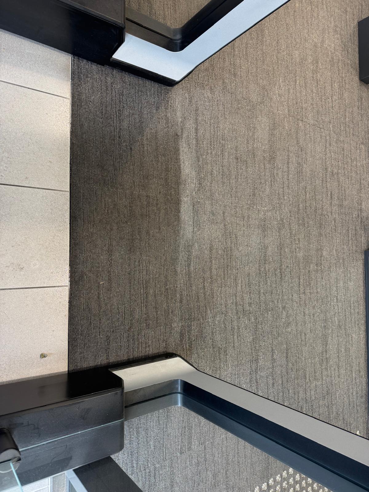 Cleaned residential carpet from a PCC job